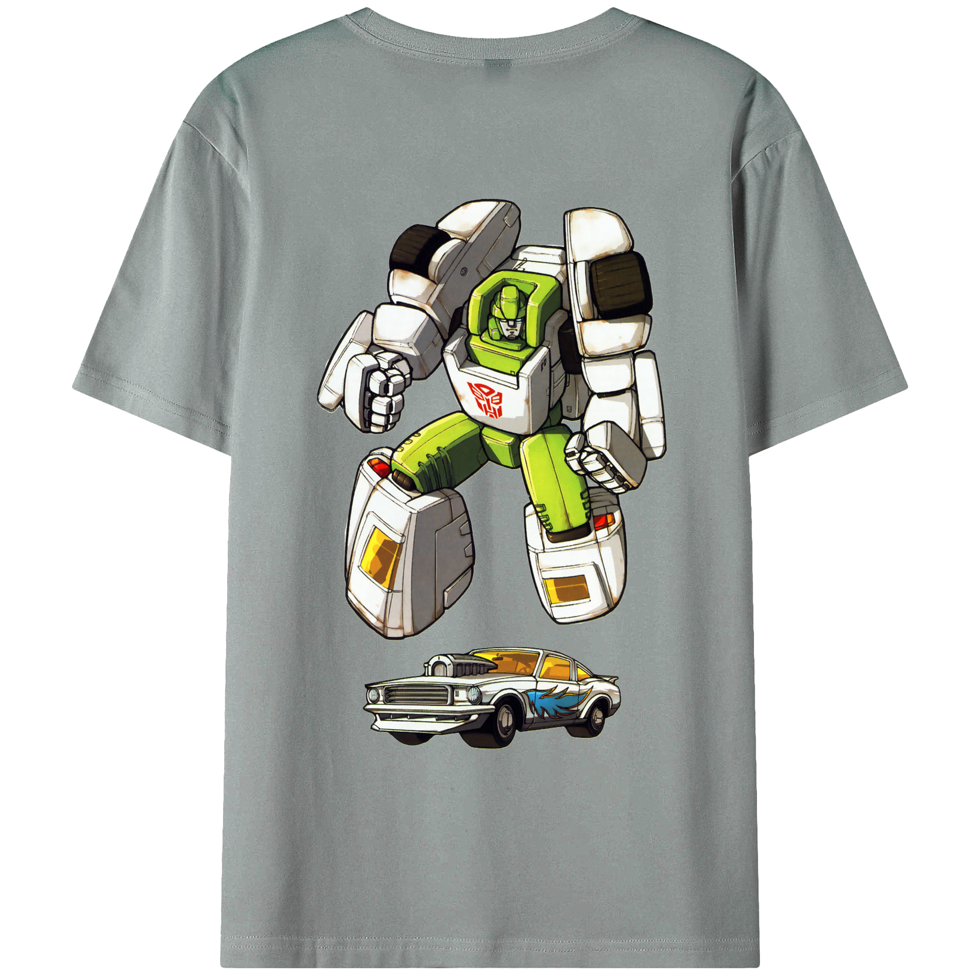 （画像用）  綿100％ メンズ半袖Tシャツ（バックプリント） 通気性